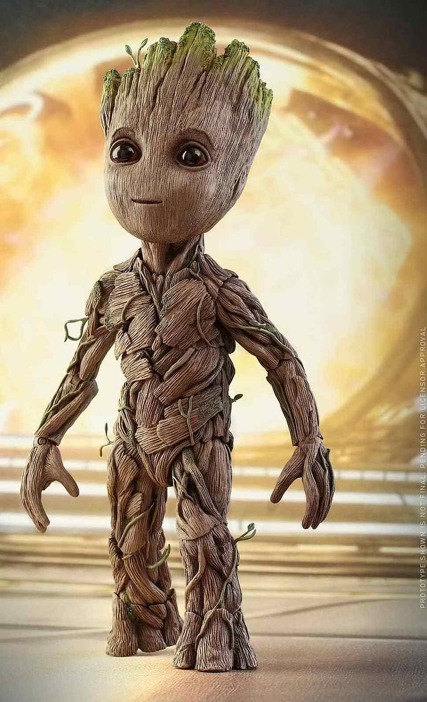 Baby Groot Iphone posted by Michelle Peltier, baby groot phone minimal HD phone wallpaper