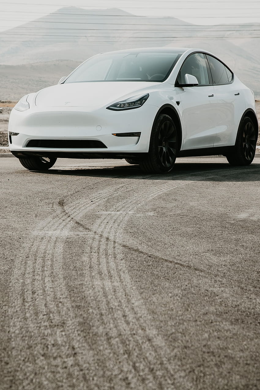 Tesla Model Y HD-Handy-Hintergrundbild
