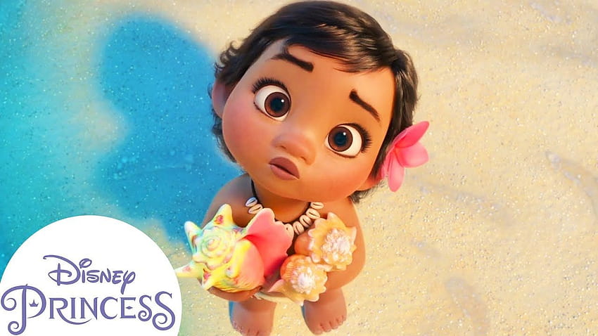 Disney Princesa Moana Bebé fondo de pantalla