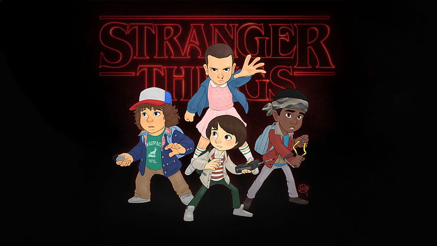 Cute Stranger Things posted by Christopher Mercado, stranger things laptop HD wallpaper