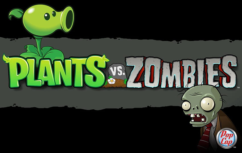 Plants vs Zombies และพื้นหลัง วอลล์เปเปอร์ HD