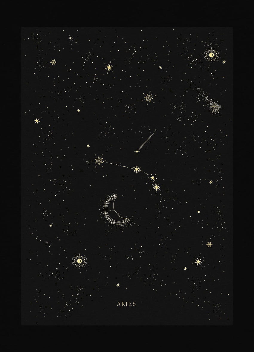 Constelación de Aries fondo de pantalla del teléfono