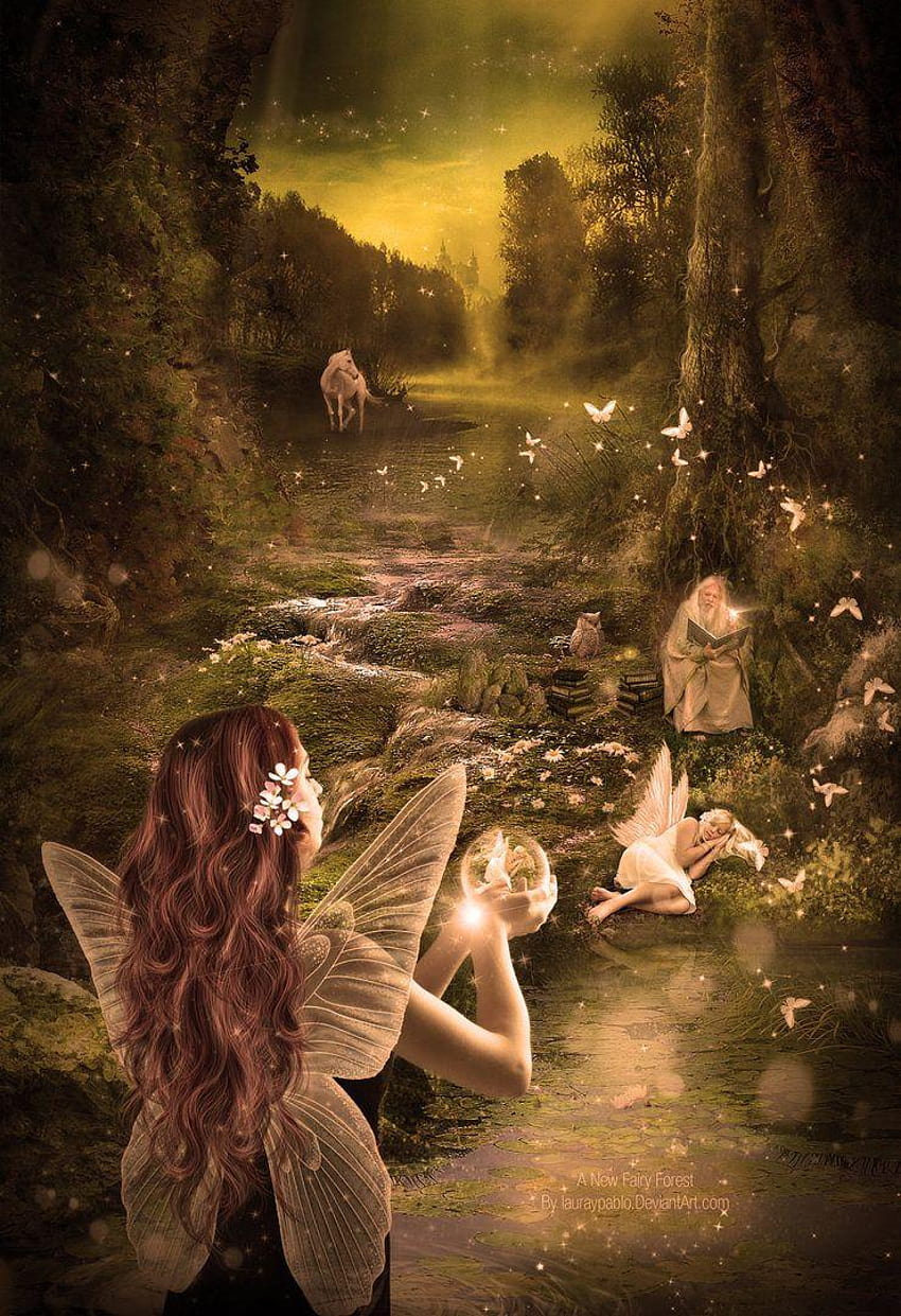 Digital Fairy Wallpapers  Top Free Digital Fairy Backgrounds   WallpaperAccess