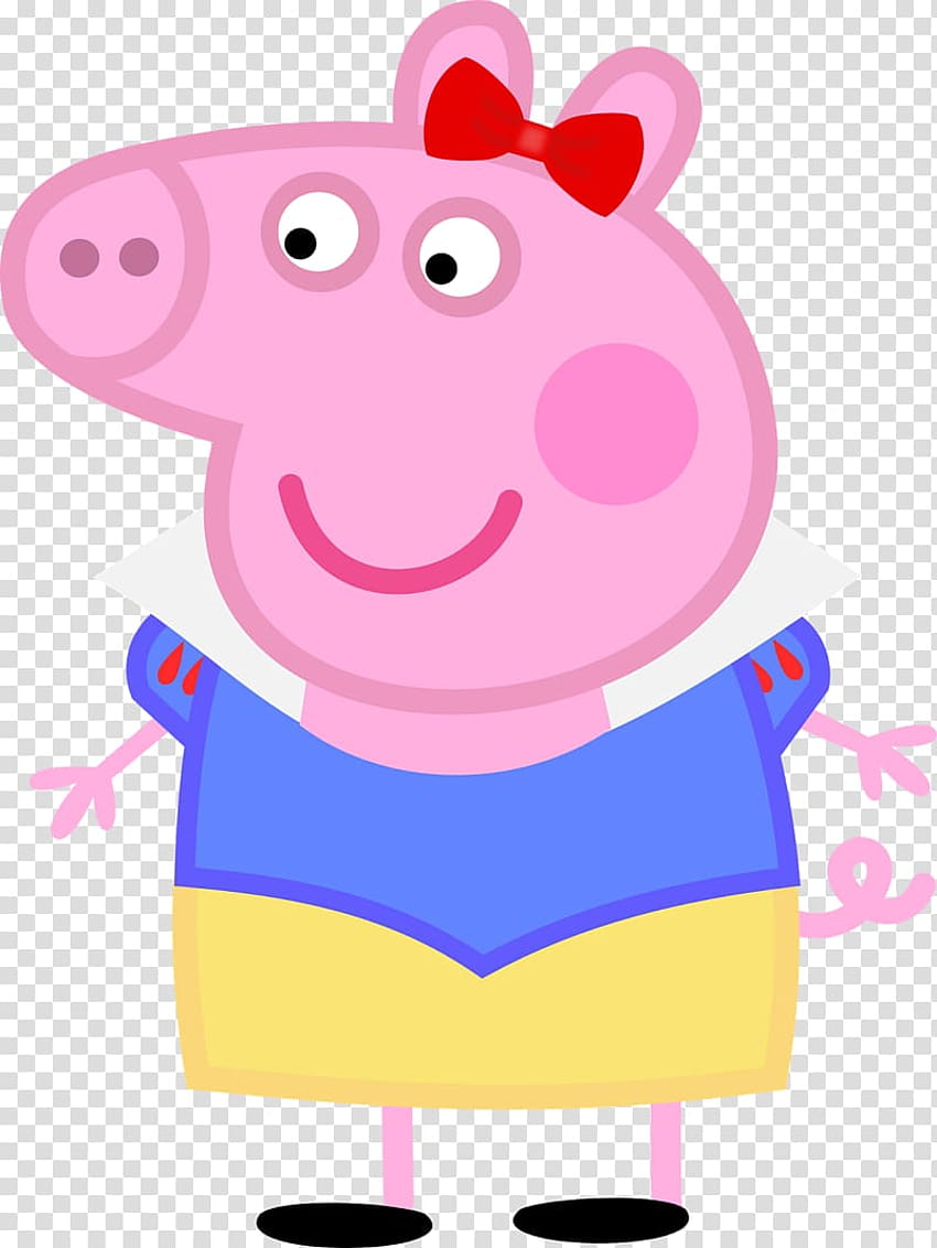 Przezroczyste tła Clipart Peppa Pig Png, zła świnka Peppa Tapeta na telefon HD