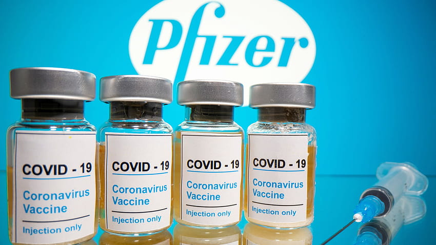 Pfizer Biontech Covid-19-Impfstoff HD-Hintergrundbild
