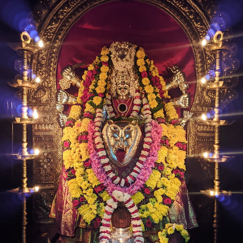 Sri Dattatreya Mookambika Temple Karkala on Twitter: HD 전화 배경 화면