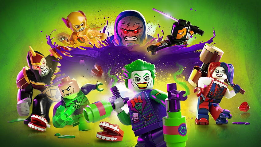 4 Lego DC Super, video game villains HD wallpaper | Pxfuel