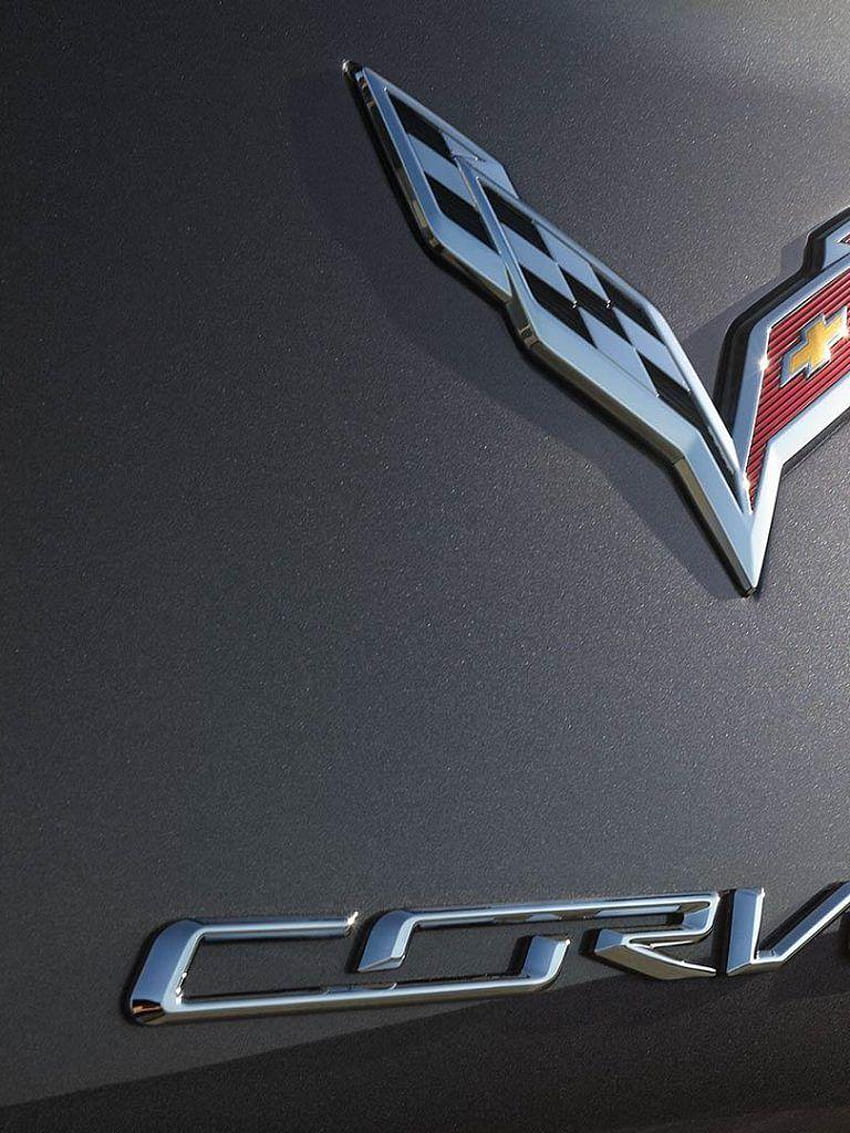 All-new Corvette Crossed Flags Logo