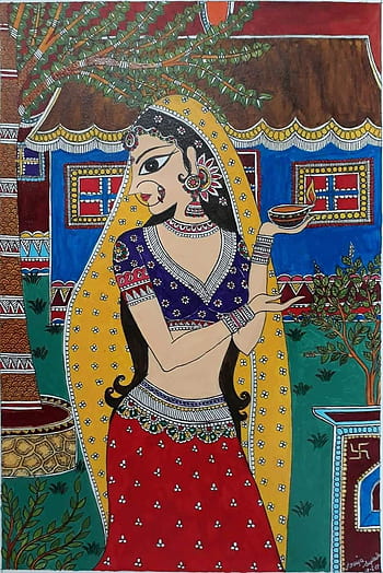 Madhubani Sun Collage Indian God Canvas Painting Art Print, Extra Large  Oversized Modern Wall Home Decor digital Instant Download (Instant  Download) - Etsy