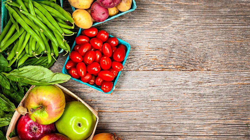 Organic Farming: Myths and Truths, organic food HD wallpaper