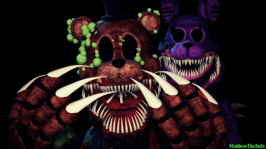 Nightmare Bonnie  Wallpaper 1080p : r/fivenightsatfreddys