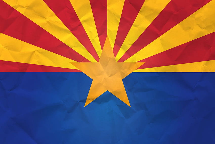 Flag of Arizona with Paper Texture, arizona flag HD wallpaper | Pxfuel