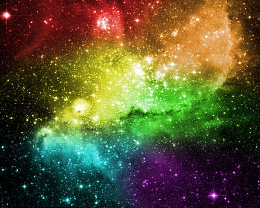 Download Full Moon In Rainbow Galaxy Wallpaper  Wallpaperscom