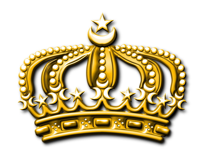 Goldkrone Schwarze Hintergründe, goldene Krone HD-Hintergrundbild