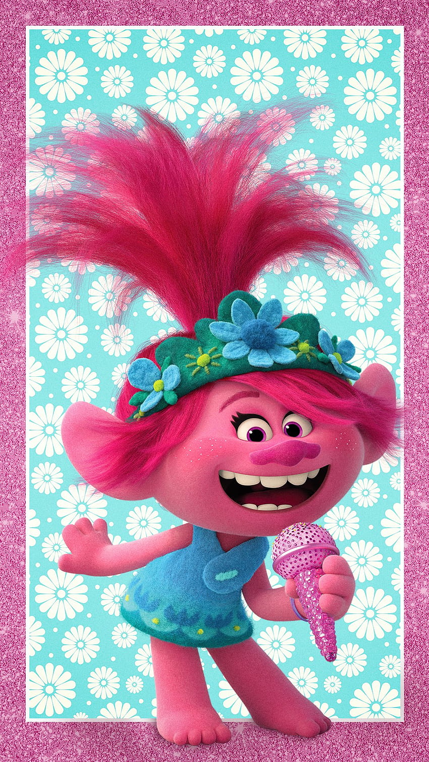 Troll DreamWorks di Twitter:, troll poppy wallpaper ponsel HD