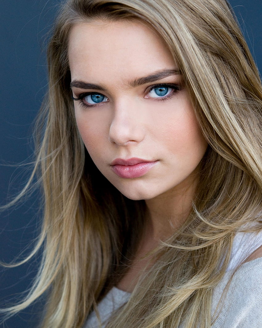 blondes, women, blue eyes, actresses, lips, young, Indiana Evans HD phone wallpaper
