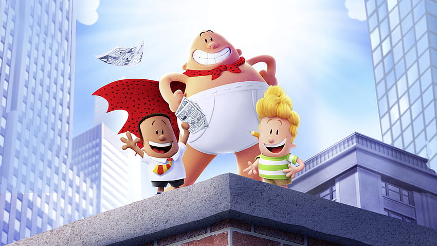 Captain Underpants: The First Epic Movie HD wallpaper