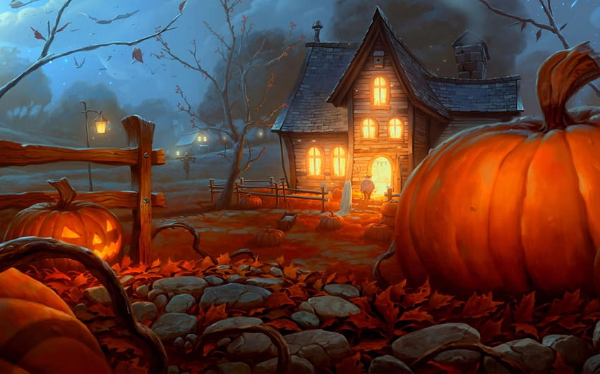 Halloween Top Halloween Backgrounds [ 3840x2160] for your , Mobile ...