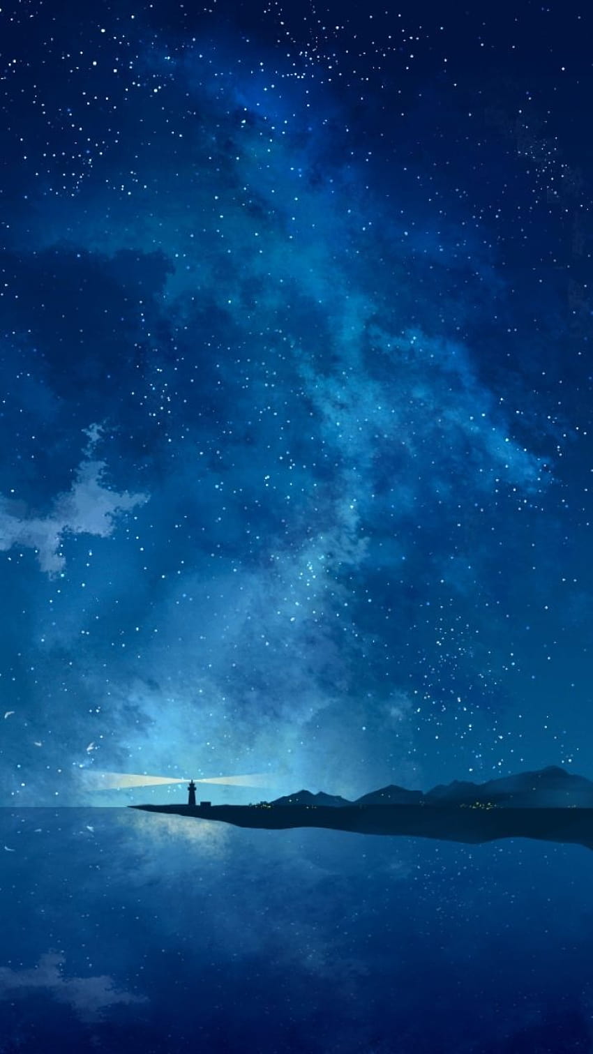Anime Scenery Phone, anime landscape mobile HD phone wallpaper