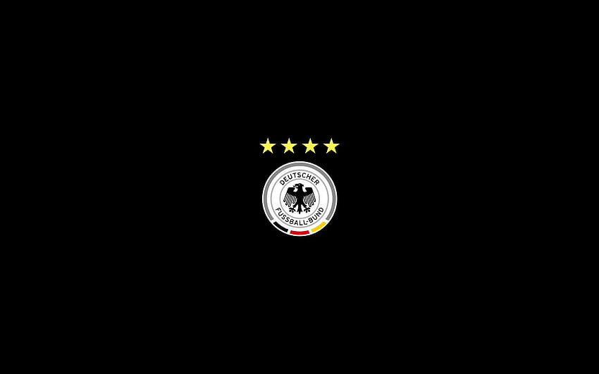 : black, simple background, logo, Germany, circle, soccer, brand, screenshot, computer , font, astronomical object 1680x1050, germany logo HD wallpaper