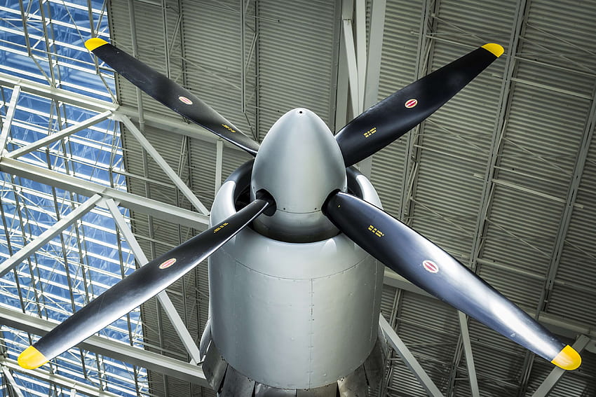 aeroplane museum propellers plane pl…, air museum HD wallpaper