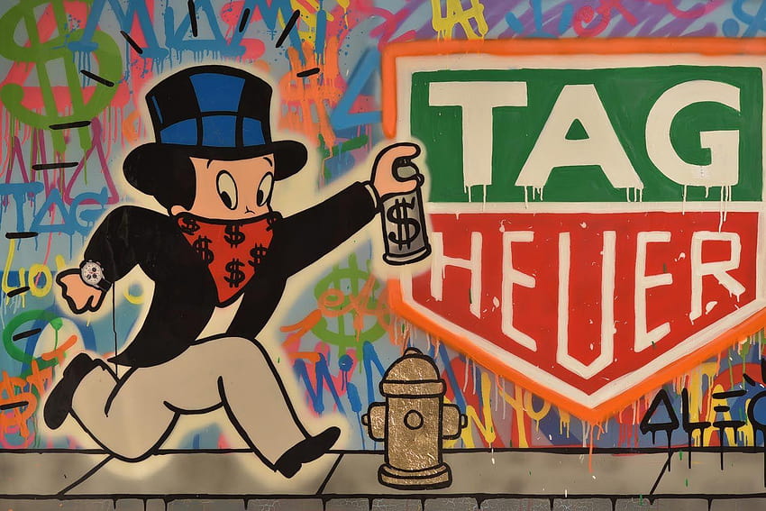 TAG Heuer wyznacza Alec Monopoly na prowokatora sztuki – i alec monopoly art Tapeta HD