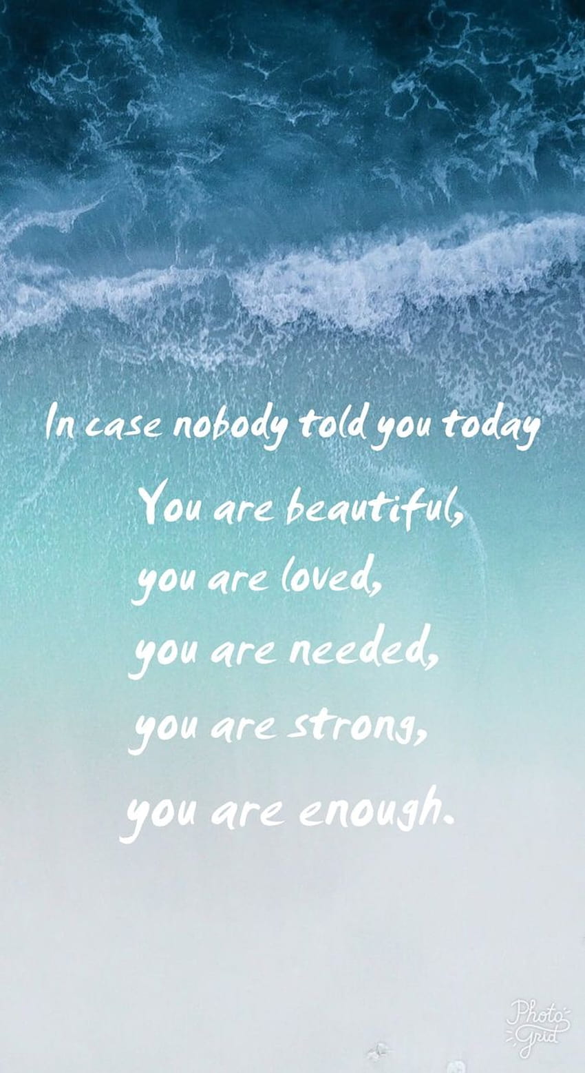 self love uploaded by Laura Díaz, you are enough HD phone wallpaper