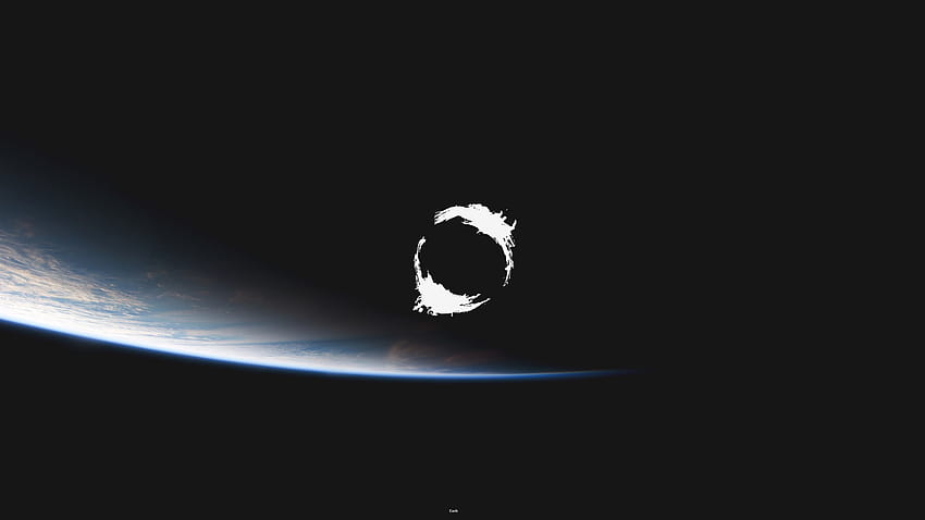 Movies Fictional Logo Text Circle Earth Planet Space The Arrival 2016, film kedatangan Wallpaper HD