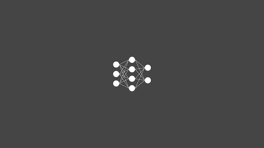 Neural Network [OC] 3840x2160 : minimalist, neural networks HD wallpaper