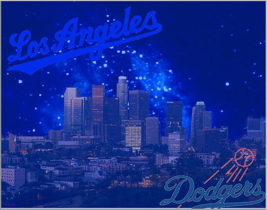 Mickey Hands LA Dodgers by suggesteez HD wallpaper