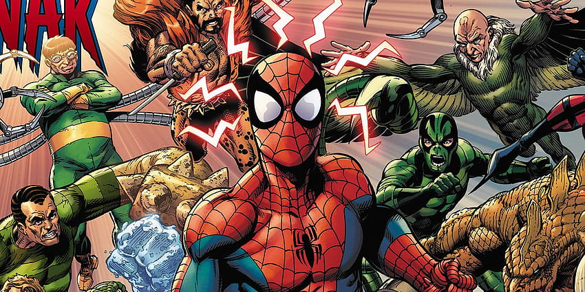 Amazing Spider, sinister six marvel comics HD wallpaper