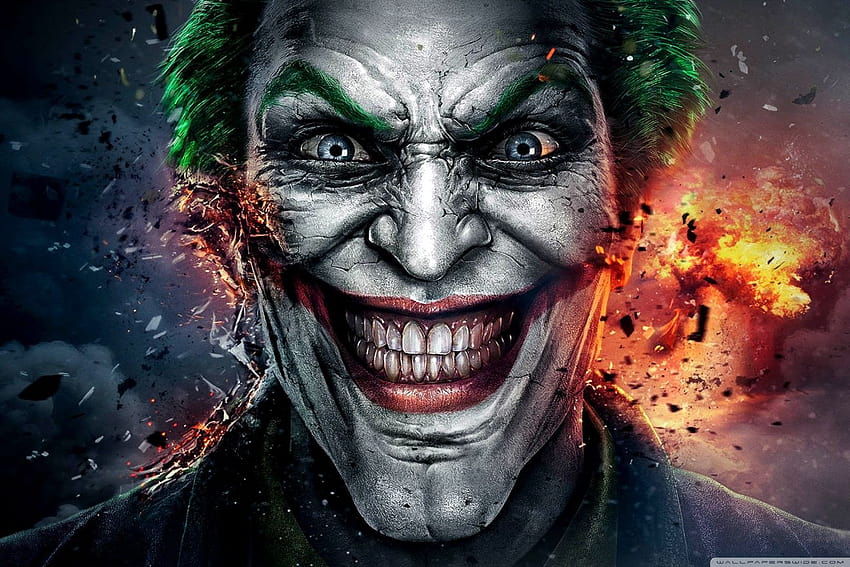 Injustice God Among Us Joker Face Ultra Backgrounds untuk U TV : Widescreen & UltraWide & Laptop : Tablet : Smartphone Wallpaper HD