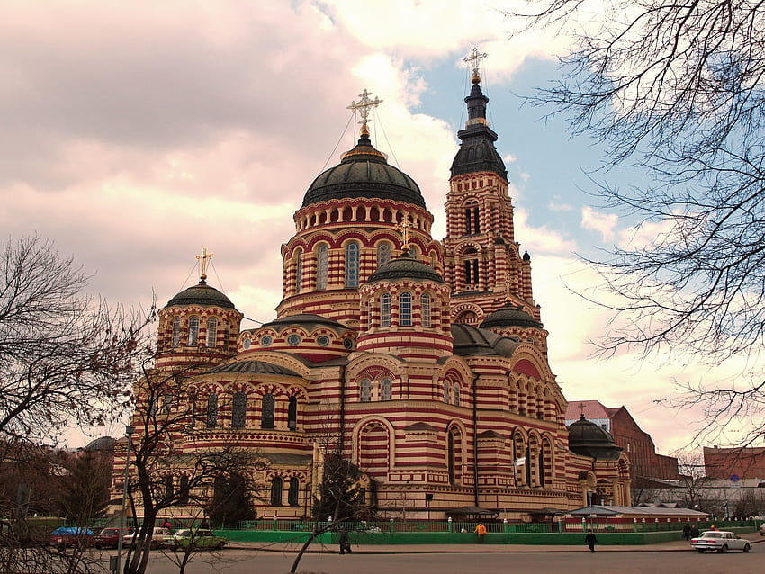 Ukraine, Kharkiv Annunciation Cathedral 7921 : 13 HD wallpaper