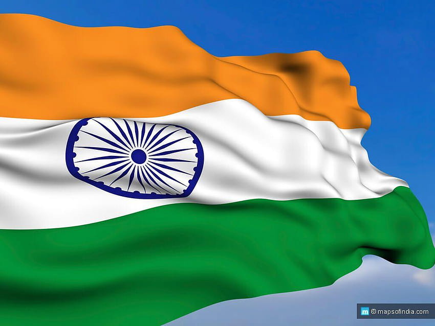 Bandera nacional de India, Historia de la bandera india fondo de pantalla
