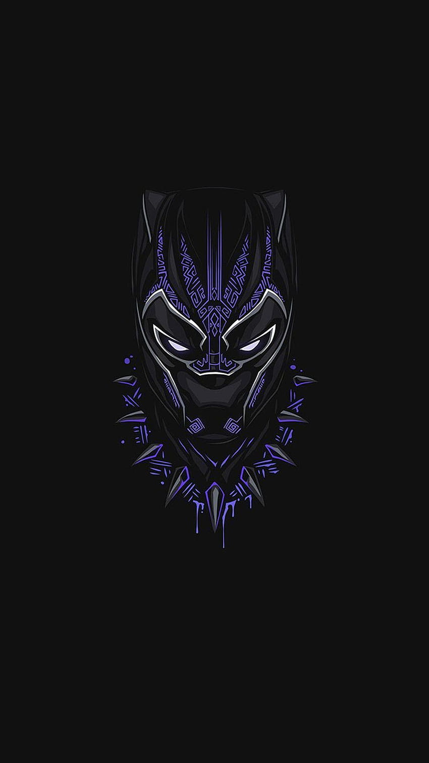 Black Panther Marvel Phone, ponsel panther hitam terbaik wallpaper ponsel HD