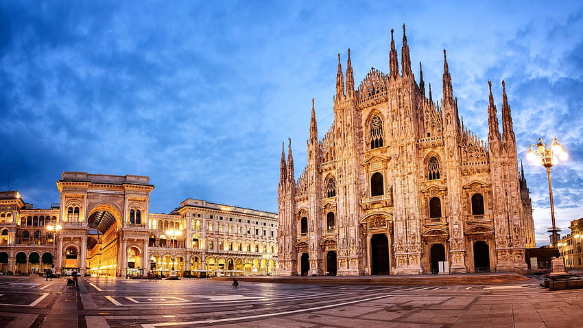 : cathédrale de milan, Italie, Milan 1920x1080, duomo Fond d'écran HD