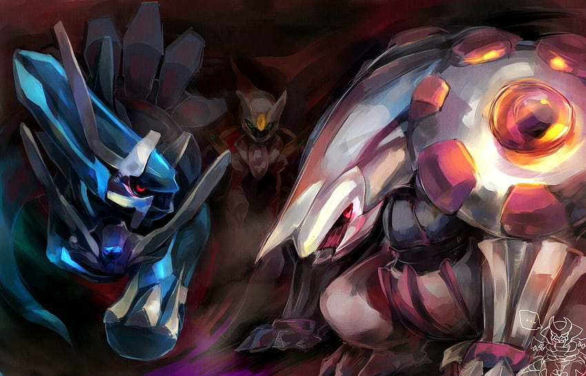 Dialga vs. Giratina vs. Palkia by juming5 on DeviantArt