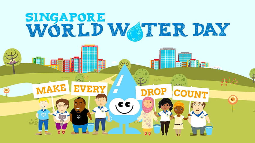 Najnowsze} Światowy Dzień Wody 2018, gify, slogany, oszczędzaj wodę Tapeta HD