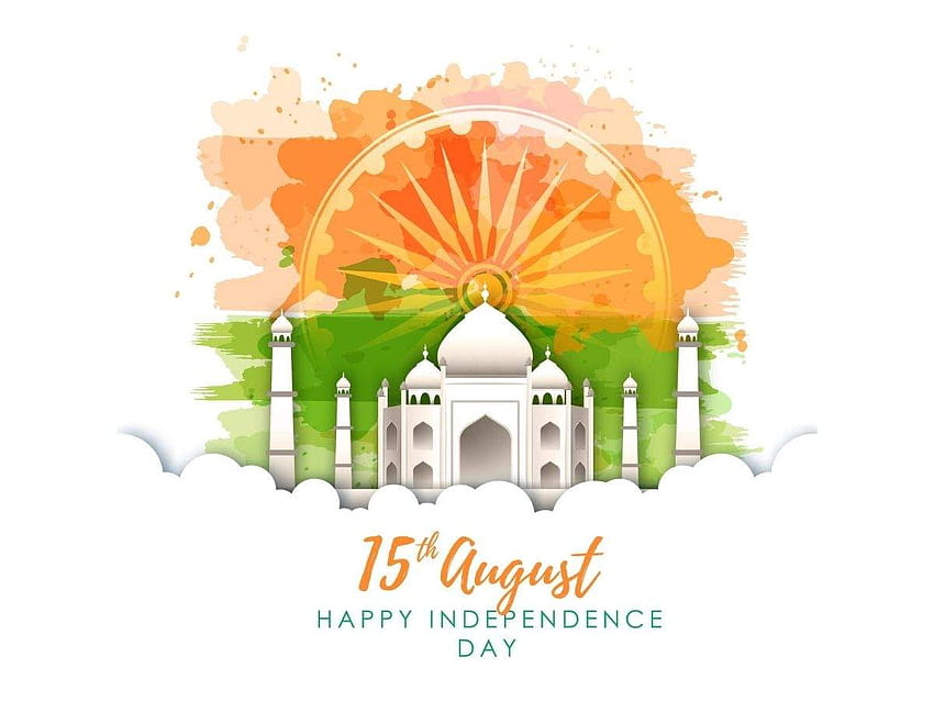 Happy Independence Day 2020: citazioni, auguri, messaggi, cartoline, saluti e GIF, crea in india Sfondo HD