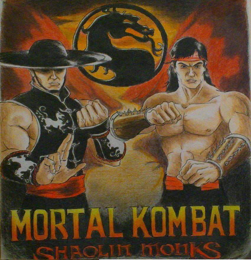 Mortal Kombat Шаолин монаси Фенклубове HD тапет за телефон