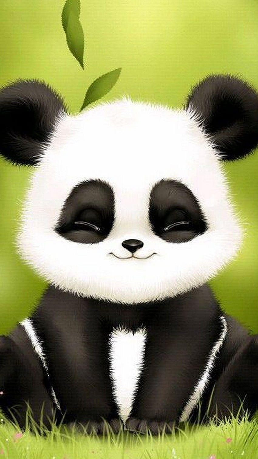 Cute Panda For Phone, animation panda HD phone wallpaper