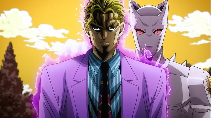 Phone wallpaper of the 3 stages of Kira Yoshikage  rStardustCrusaders