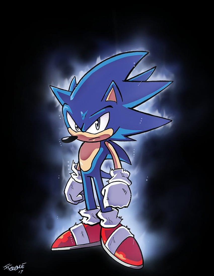 Ultra Instinct Sonic by SonicKnight007 HD phone wallpaper | Pxfuel