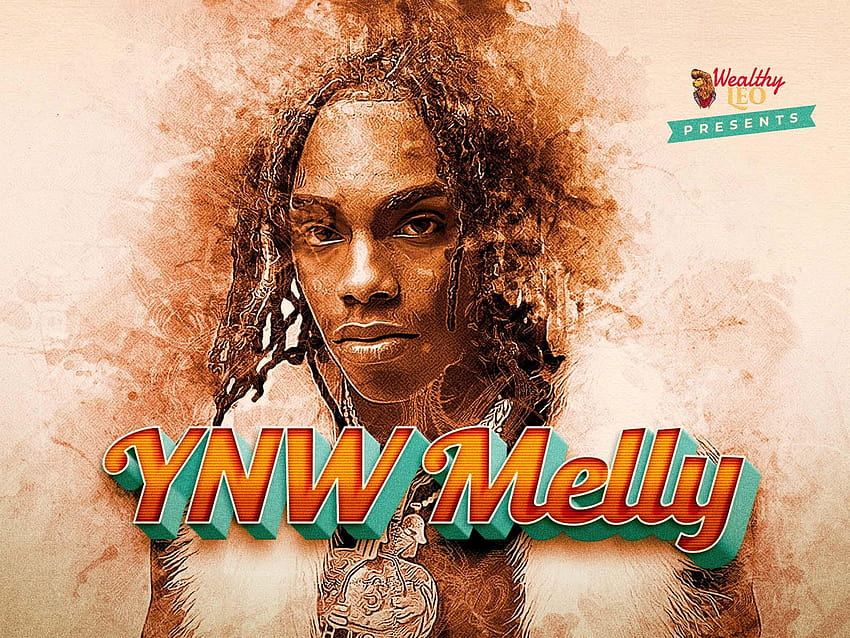 Painting Ynw Melly Cute Pics, xxxtentacion and ynw melly HD wallpaper