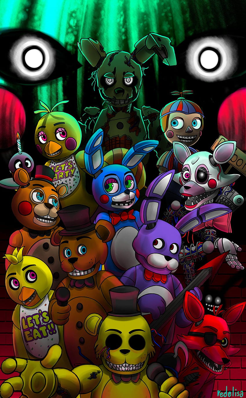 Five Nights at Freddys Movie Poster 4K Wallpaper iPhone HD Phone 8681k