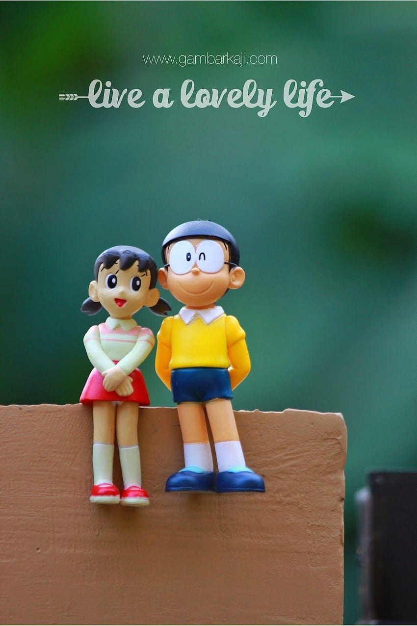 Quédate conmigo Doraemon, nobita fondo de pantalla del teléfono