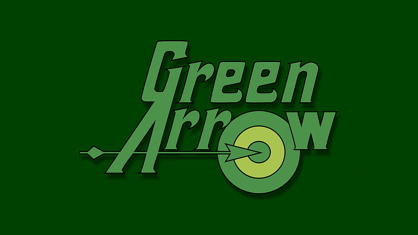 Green Arrow Text Logo WP by MorganRLewis.deviantart on, green arrow logo HD wallpaper