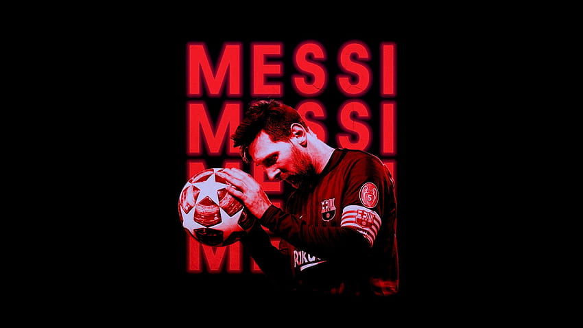 Lionel Messi , นักฟุตบอล, FC Barcelona, ​​FCB, Argentina, , Black/Dark, barcelona 2021 วอลล์เปเปอร์ HD