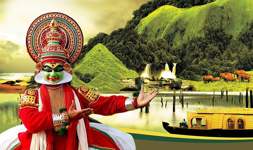 Най-добрите пакети за почивки и обиколки в Индия, туризъм в Керала HD тапет