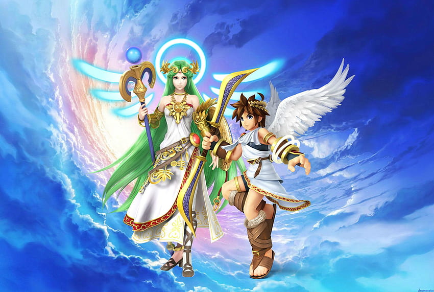 6 Kid Icarus, pit and dark pit HD wallpaper